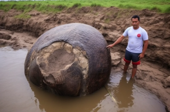 Farmer Discovers Giant “Dinosaur Eggs” in the Field. The Insides will Leave You Speechless