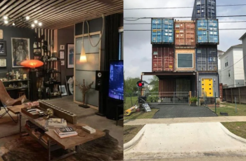 A man built an entire house out of shipping containers and the result is stunning